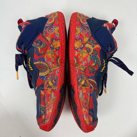 Adidas D.O.N. Issue #3 Bel-Air Athletics Prep School Red Blue Colorway Sneakers main image 7